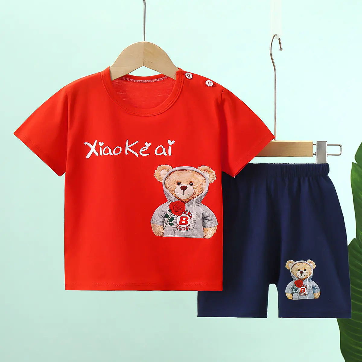 Adorable Baby Cotton Outfit Set - Lightweight Summer Wear (6M-7 Years)