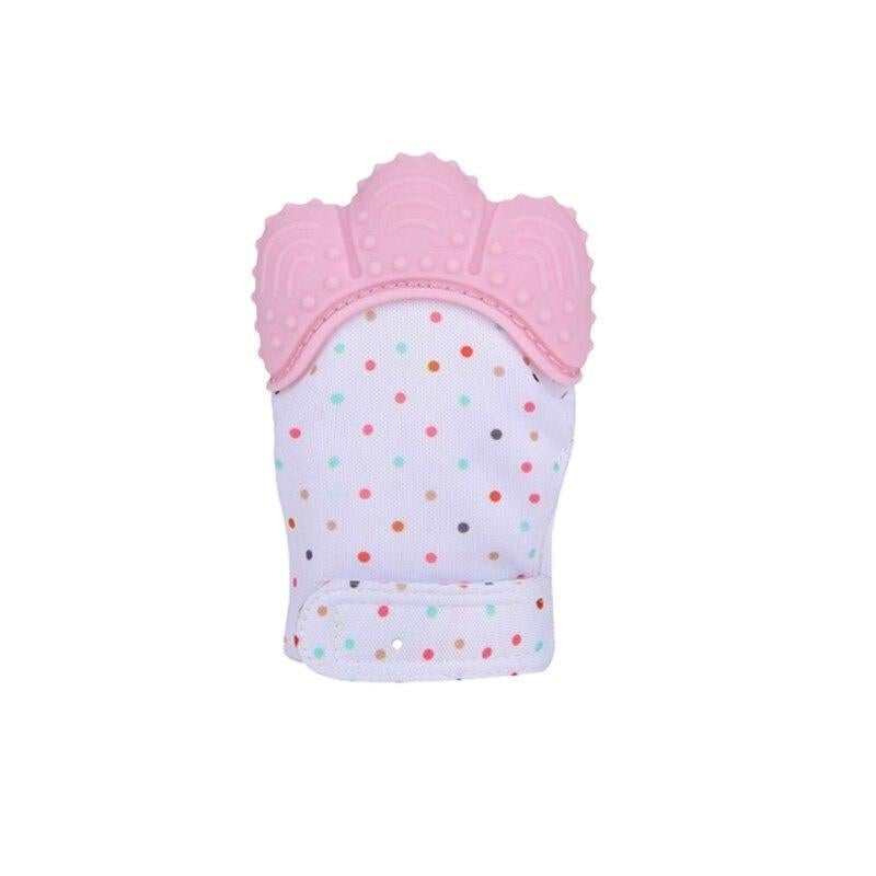 Baby Teething Gloves Mitten Toy