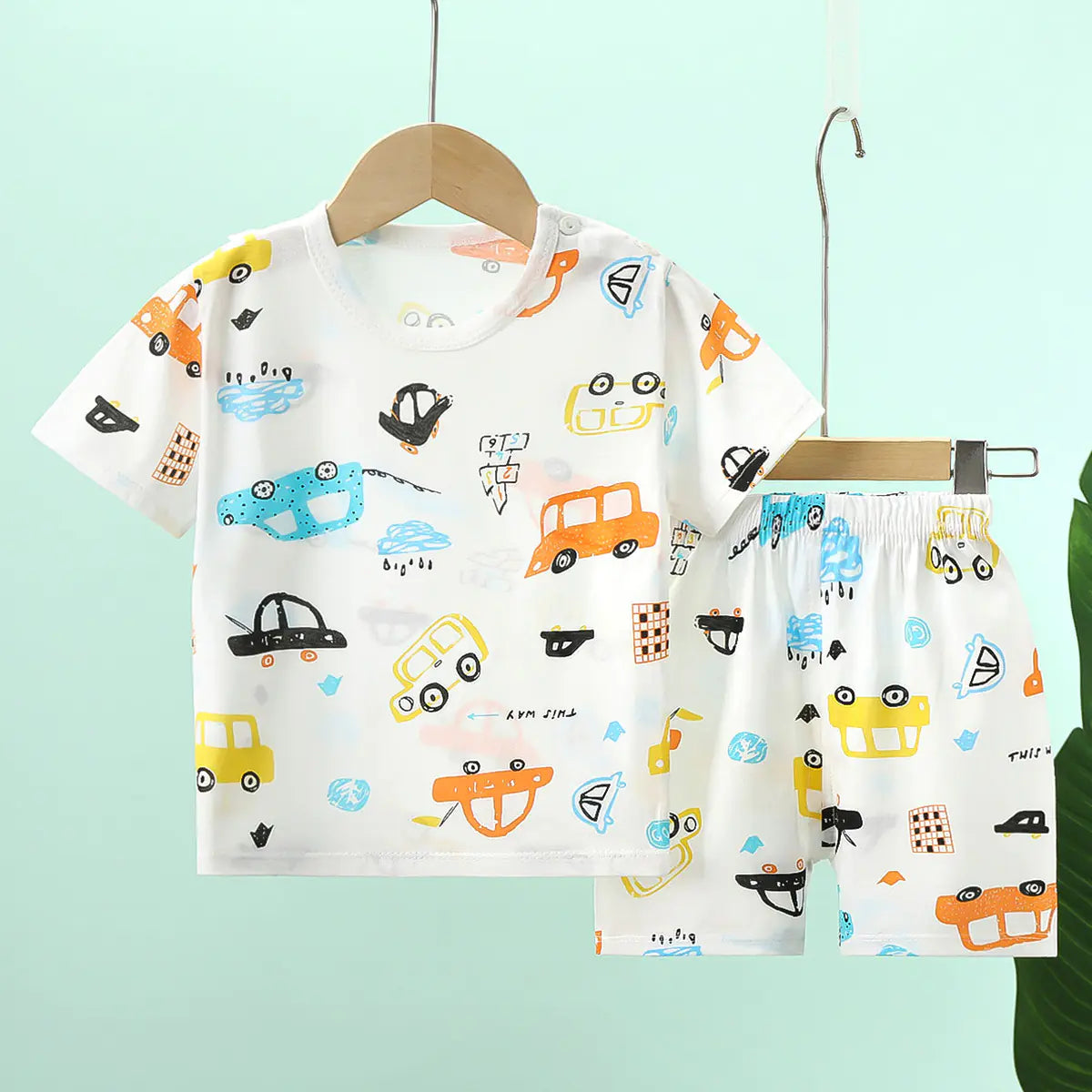 Adorable Baby Cotton Outfit Set - Lightweight Summer Wear (6M-7 Years)