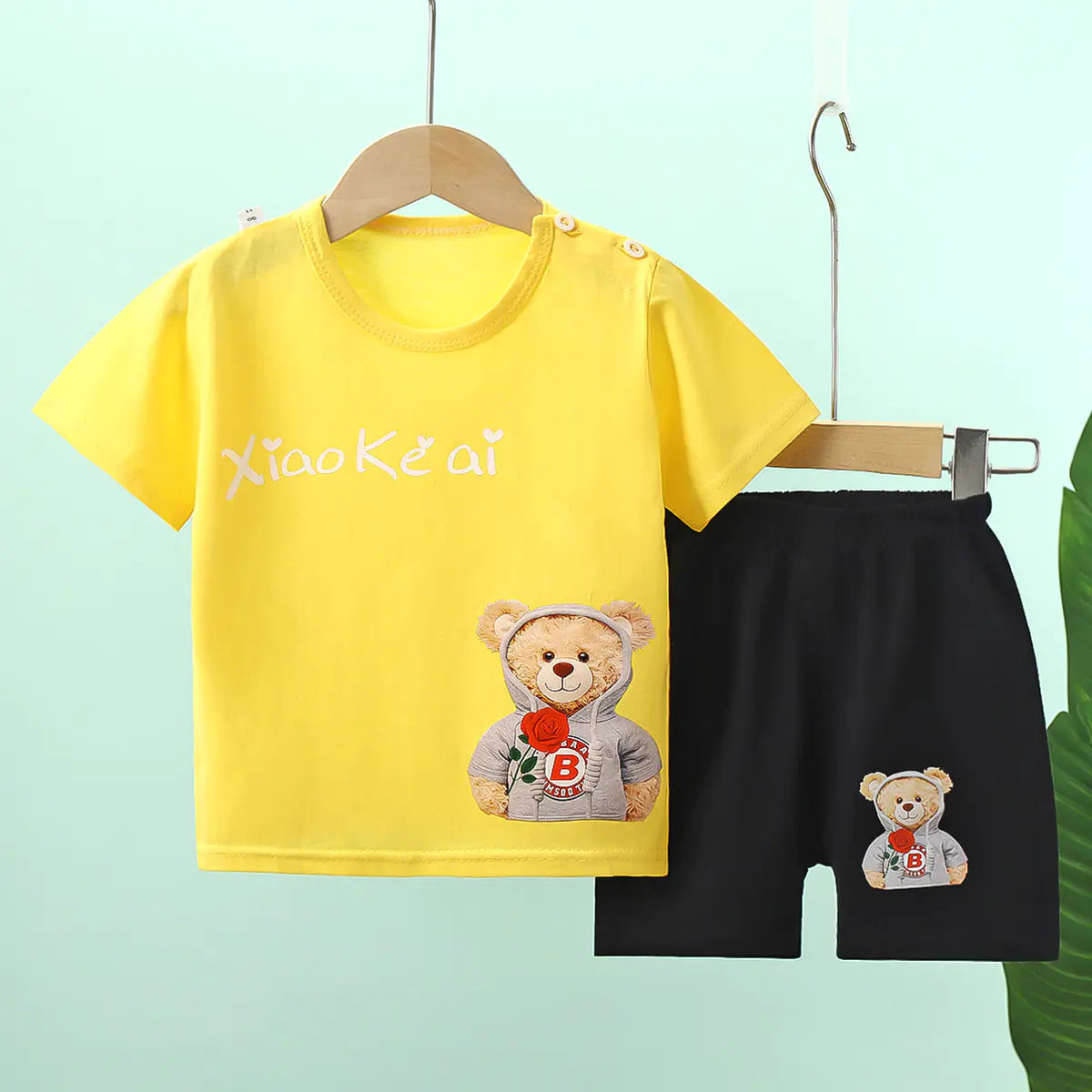 Adorable Baby Cotton Outfit Set - Lightweight Summer Wear (6M-7 Years)
