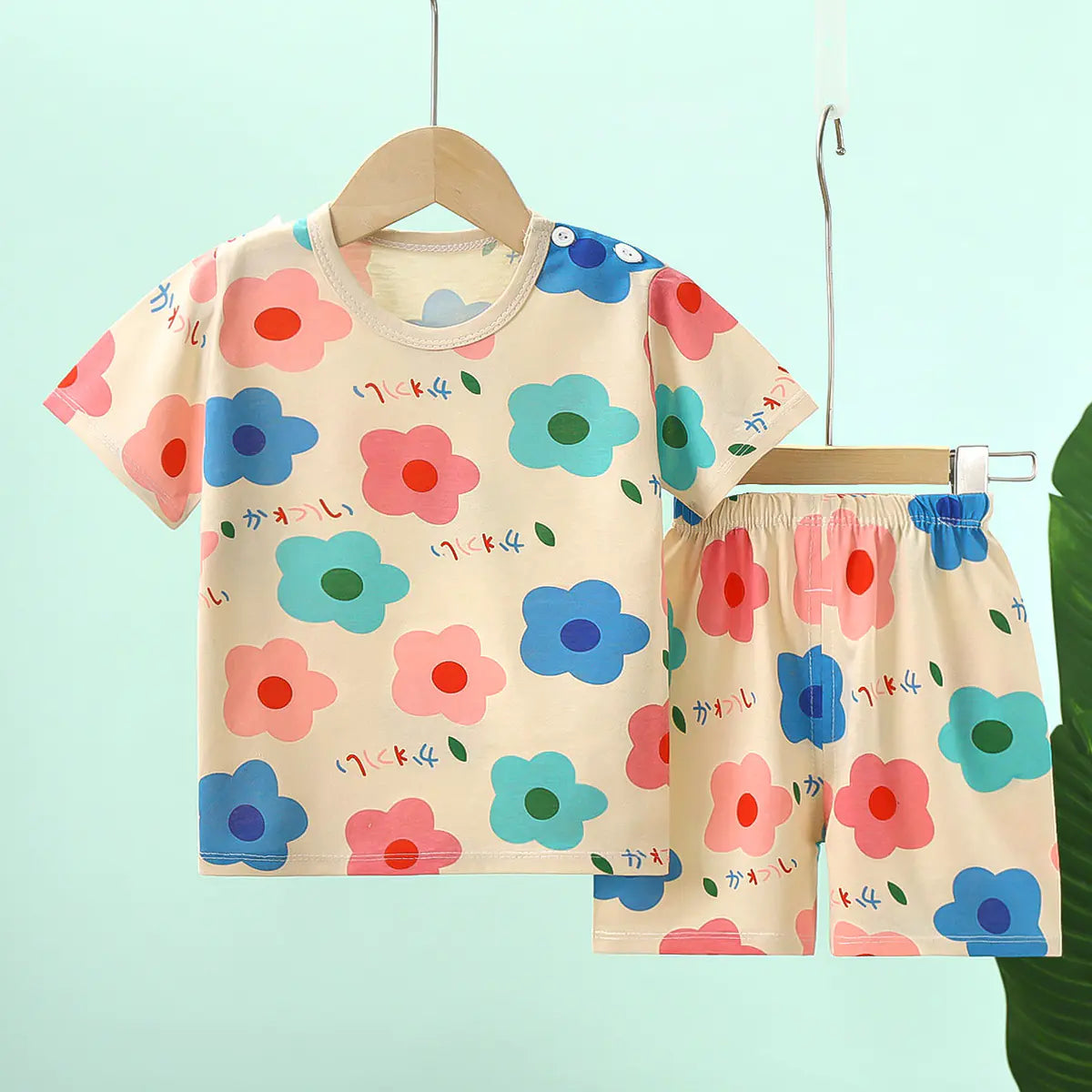 Adorable Baby Cotton Outfit Set - Lightweight Summer Wear (6M-7 Years)