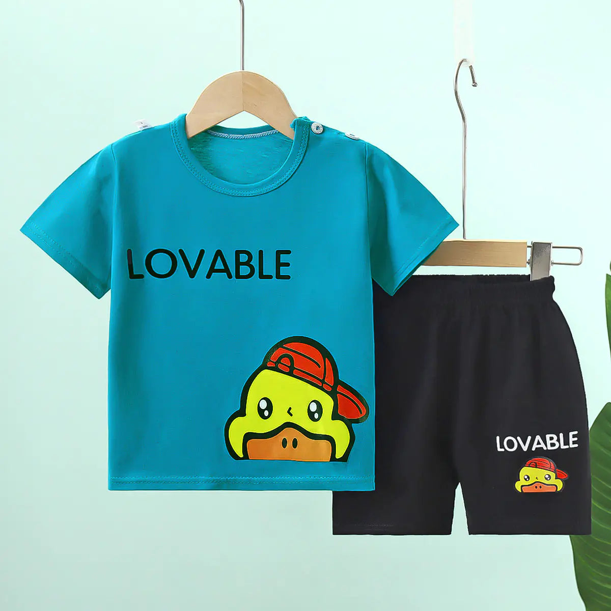 Adorable Baby Cotton Outfit Set - Lightweight Summer Wear (6M-7 Years)
